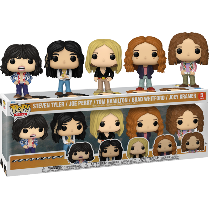 Funko Pop! Aerosmith - Band Line-up - 5-Pack