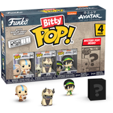 Funko Pop! Avatar - The Last Airbender - Aang, Appa, Toph & Mystery Bitty Series 01  - (4-Pack)