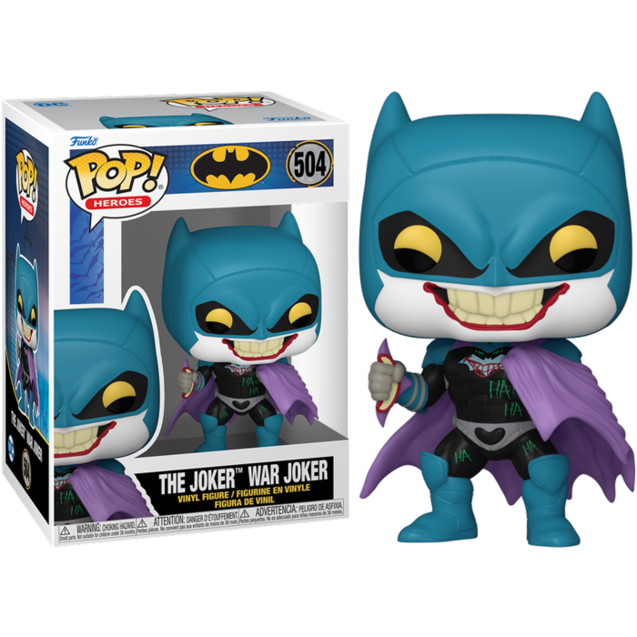 Funko Pop! Batman - The Joker War Joker (Batman: War Zone) #504