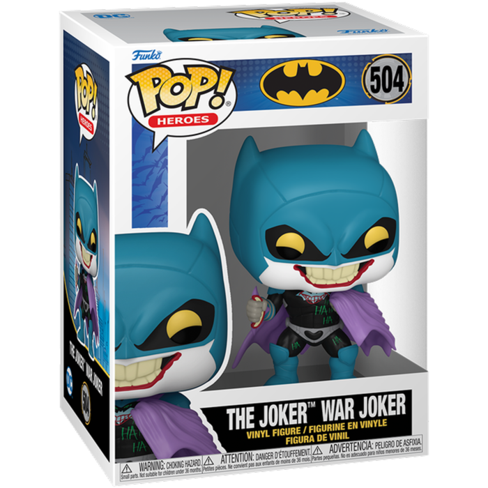 Funko Pop! Batman - The Joker War Joker (Batman: War Zone) #504