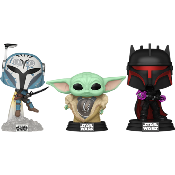 Funko Pop! Batman - The Mandalorian - Chapter 24: The Return  - Bundle (Set of 3)