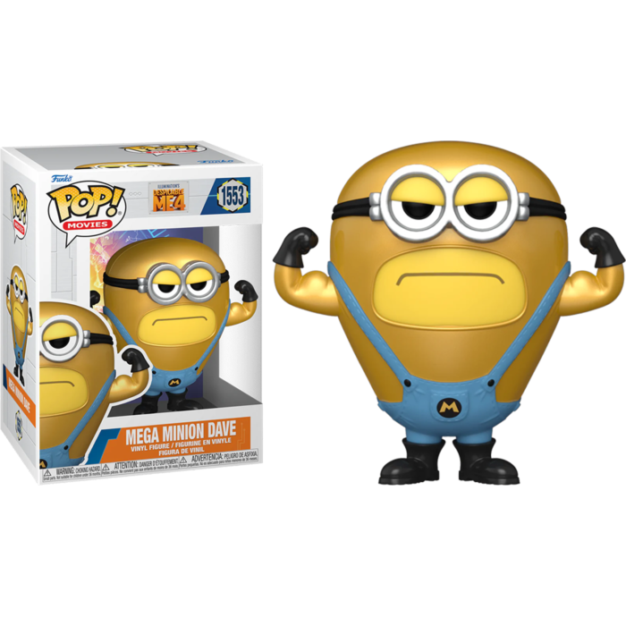 Funko Pop! Despicable Me 4 - Mega Minion Dave #1553