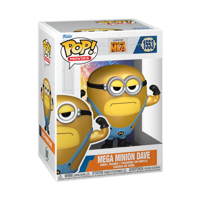 Funko Pop! Despicable Me 4 - Mega Minion Dave #1553