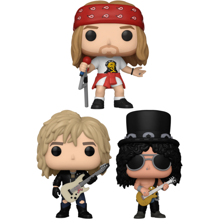 Funko POP！ ROCKS  GUNS'N'ROSES 3体セット Amazon.com: Funko Rocks: Pop Music Guns N Roses Collectors