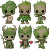 Funko Pop! Marvel 85th Anniversary - We Are Groot - Groot to the Rescue - Bundle (Set of 6)
