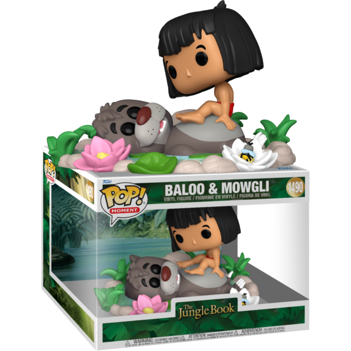 Funko Pop! Moment - The Jungle Book (1967) - Baloo & Mowgli