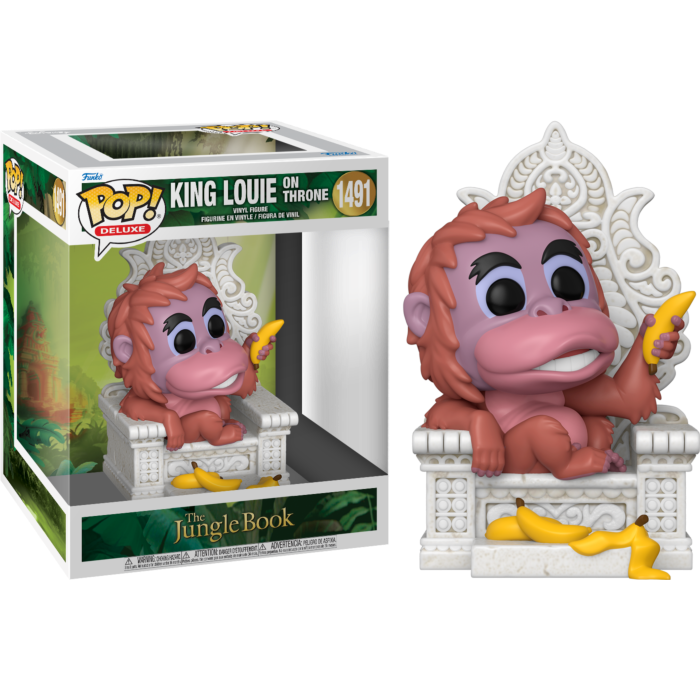 Funko Pop! Moment - The Jungle Book (1967) - King Louie on Throne #1491