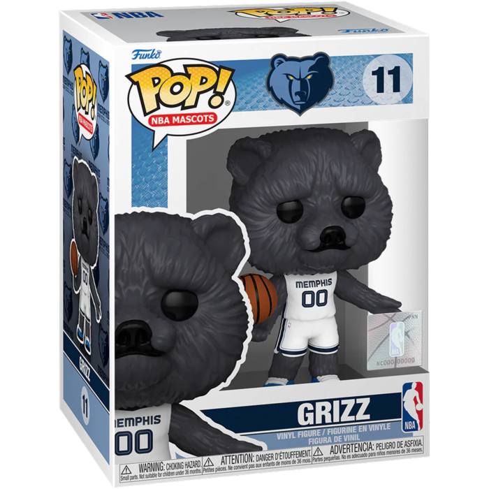 Funko Pop! NBA Basketball - Mascots - Grizz Memphis Grizzlies #11