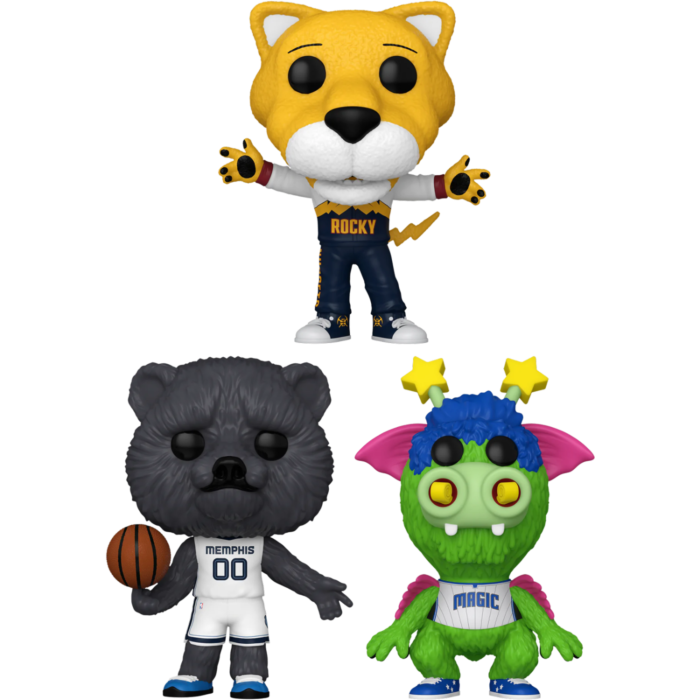 Funko Pop! NBA Basketball: Mascots - Galvanise - Bundle (Set of 3)