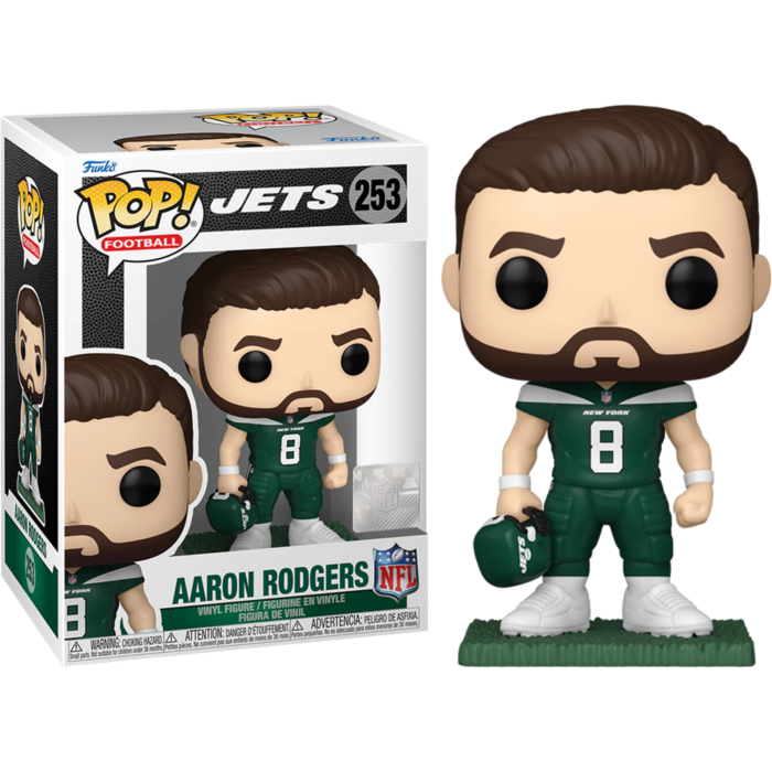 Funko Pop! NFL Football - Aaron Rodgers New York Jets #253