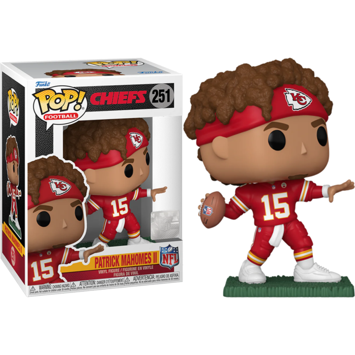 Funko Pop! NFL Football - Patrick Mahomes II Chiefs #251