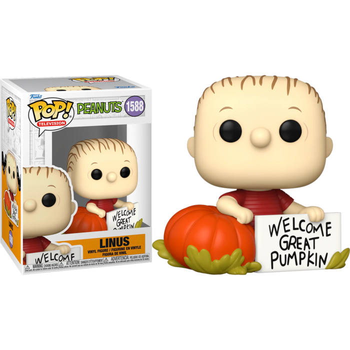 Funko Pop! Peanuts - Linus with Pumpkin (It's the Great Pumpkin, Charlie Brown) #1588