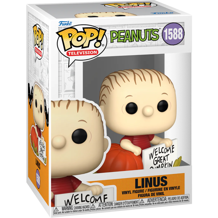 Funko Pop! Peanuts - Linus with Pumpkin (It's the Great Pumpkin, Charlie Brown) #1588