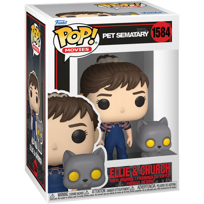 Funko Pop! Pet Sematary - Ellie & Church #1584