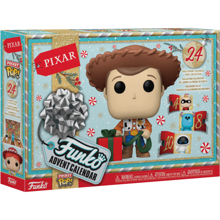 Funko Pop! Pixar - 24-Day Holiday Vinyl Advent Calendar