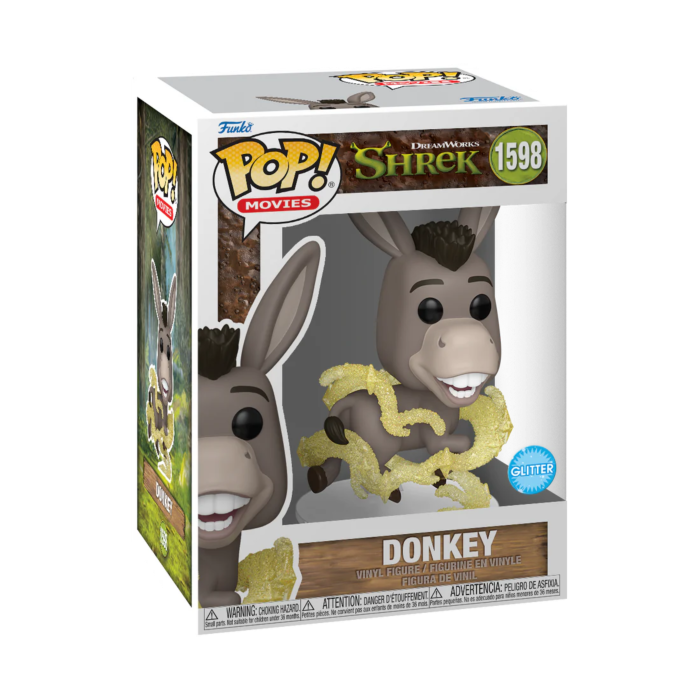 Funko Pop! Shrek - Donkey (Glitter) DreamWorks 30th Anniversary #1598