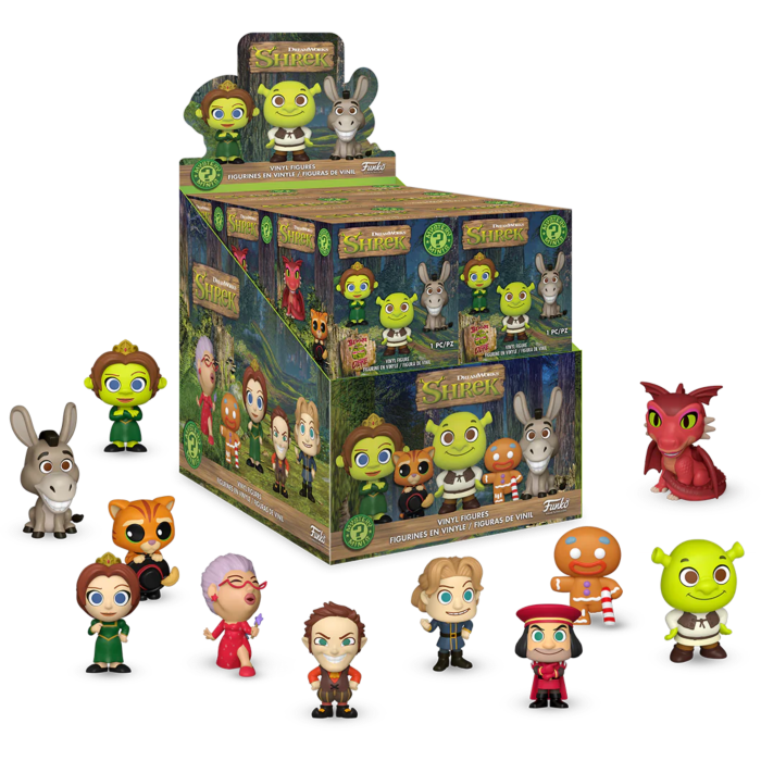 Funko Pop! Shrek - Dreamworks 30th Anniversary Mystery Minis Blind Box (Display of 12 Units) - Real Pop Mania