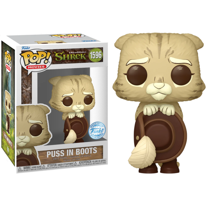 Funko Pop! Shrek - Puss in Boots (Retro) DreamWorks 30th Anniversary #1596