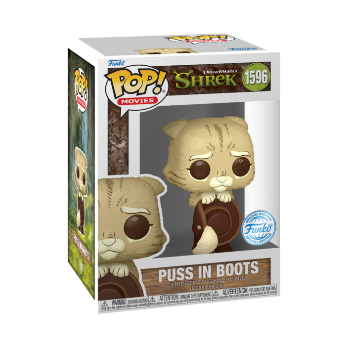Funko Pop! Shrek - Puss in Boots (Retro) DreamWorks 30th Anniversary #1596