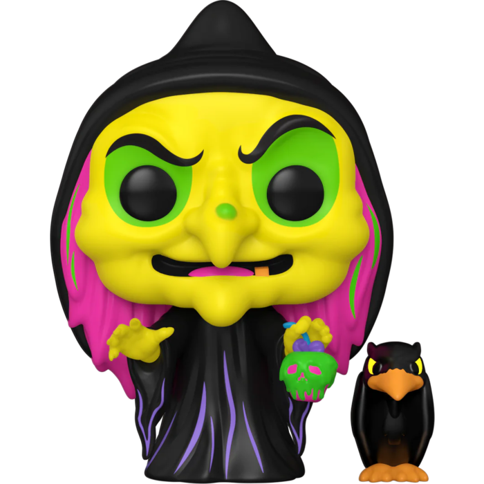 Funko Pop! Snow White (1937) - Disguised Evil Queen with Raven Blacklight #1426