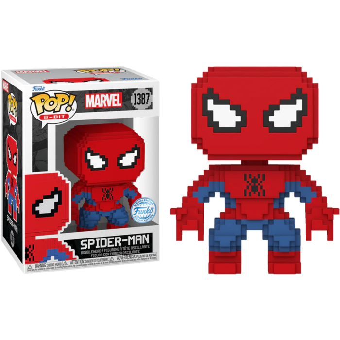 Funko Pop! Spider-Man - Spider-Man 8-Bit #1387 Funko Pop! Spider-Man - Spider-Man 8-Bit #1387