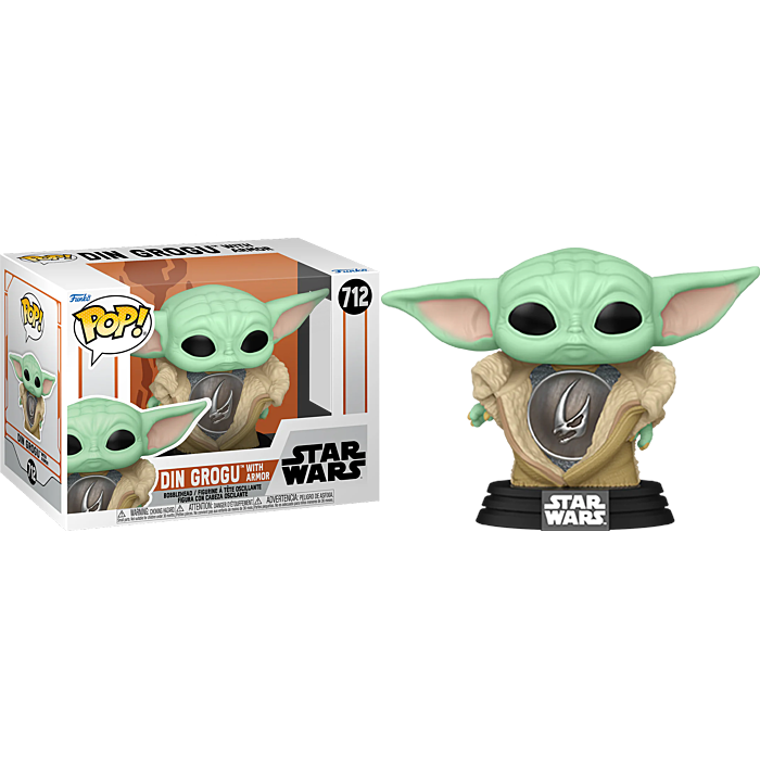 Funko Pop! Star Wars - The Mandalorian - Din Grogu with Armor #712