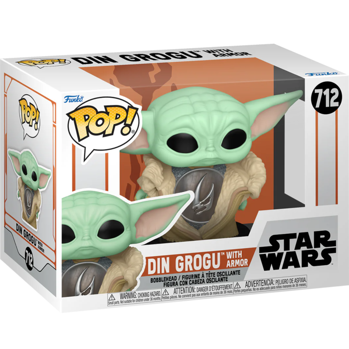 Funko Pop! Star Wars - The Mandalorian - Din Grogu with Armor #712