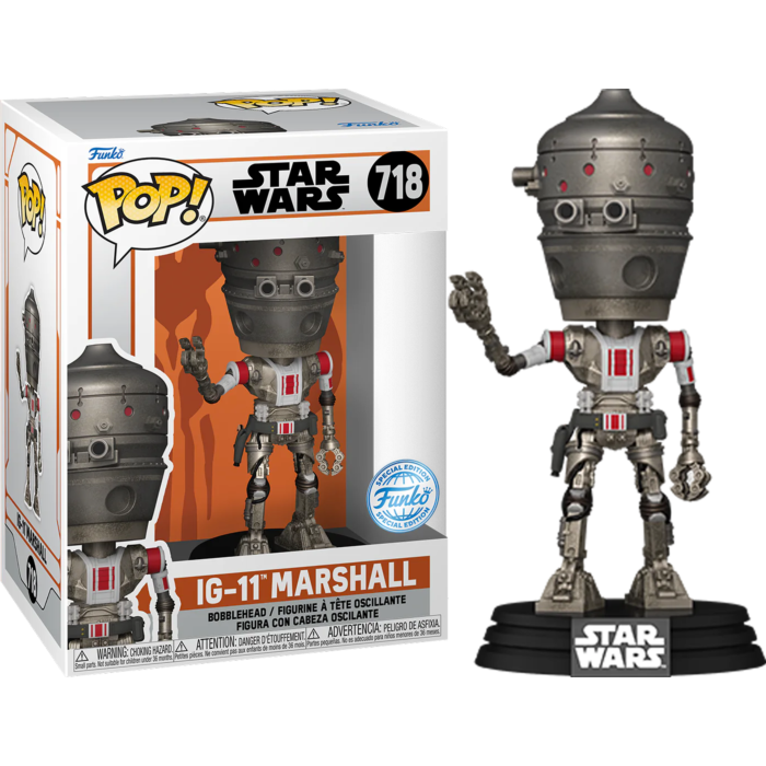Funko Pop! Star Wars - The Mandalorian - IG-11 Marshall #718