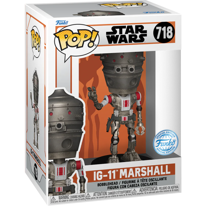 Funko Pop! Star Wars - The Mandalorian - IG-11 Marshall #718