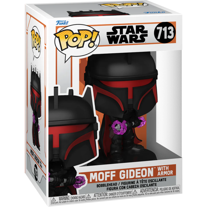Funko Pop! Star Wars - The Mandalorian - Moff Gideon with Armo #713