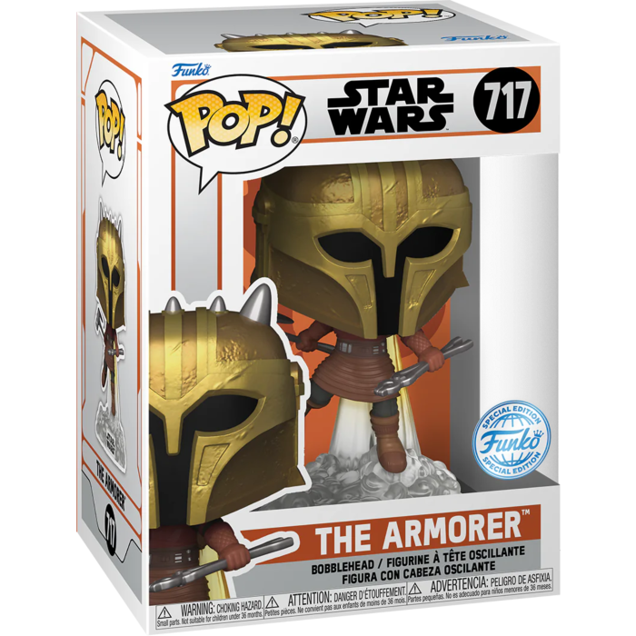 Funko Pop! Star Wars - The Mandalorian - The Armorer with Jetpack #717