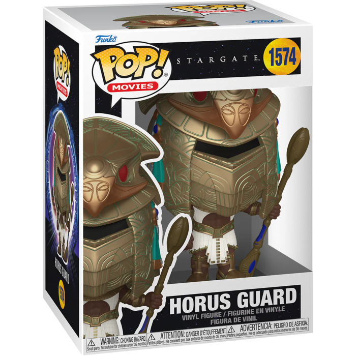 Funko Pop! Stargate (1994) - Horus Guard Metallic 30th Anniversary #1574