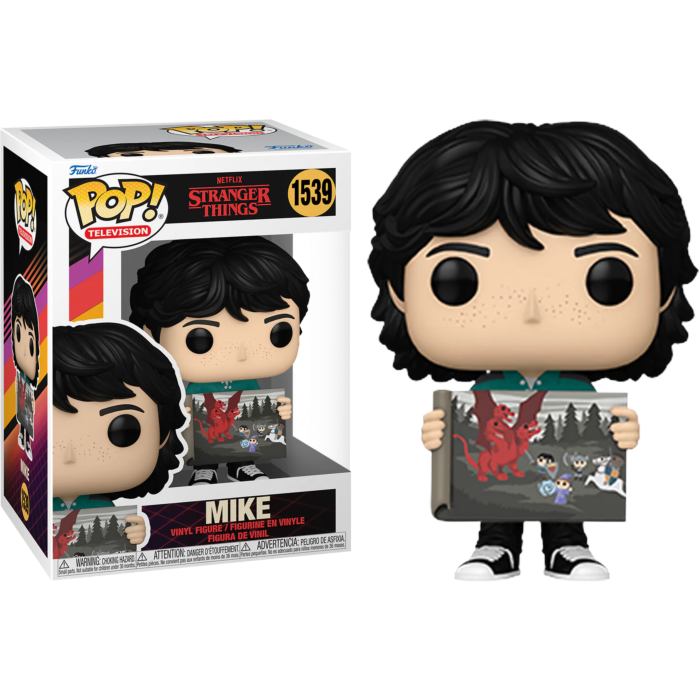 Funko Pop! Stranger Things - Season 4 - Mike with Painting #1539
