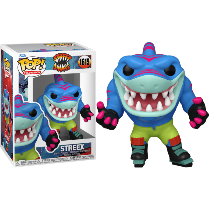 Funko Pop! Street Sharks (1994) - Streex #1615