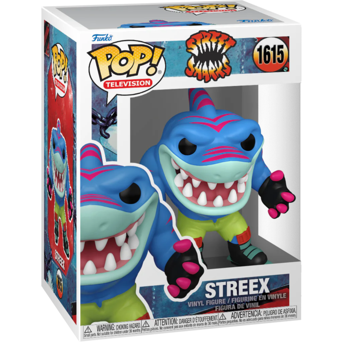 Funko Pop! Street Sharks (1994) - Streex #1615