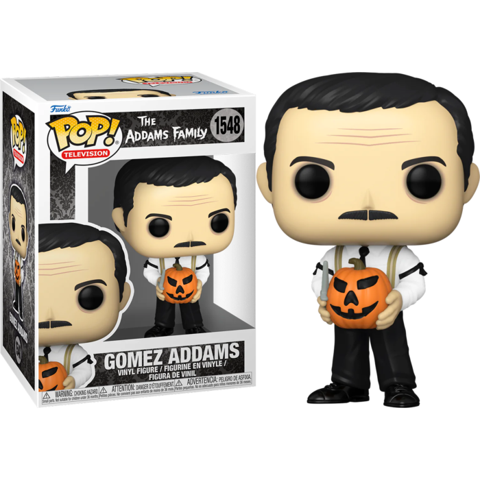 Funko Pop! The Addams Family (1964) - Gomez Addams with Pumpkin #1548