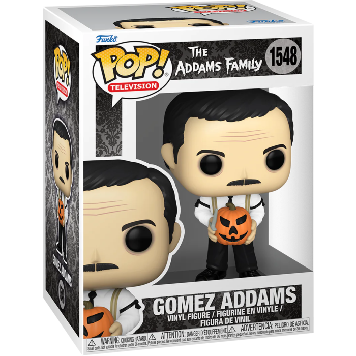 Funko Pop! The Addams Family (1964) - Gomez Addams with Pumpkin #1548