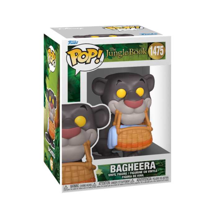 Funko Pop! The Jungle Book (1967) - Bagheera with Basket #1475