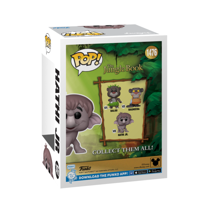 Funko Pop! The Jungle Book (1967) - Bare Necessities - Bundle (Set of 3)
