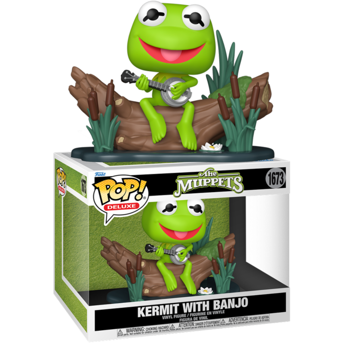 Funko Pop! The Muppets - Kermit with Banjo Deluxe #1673