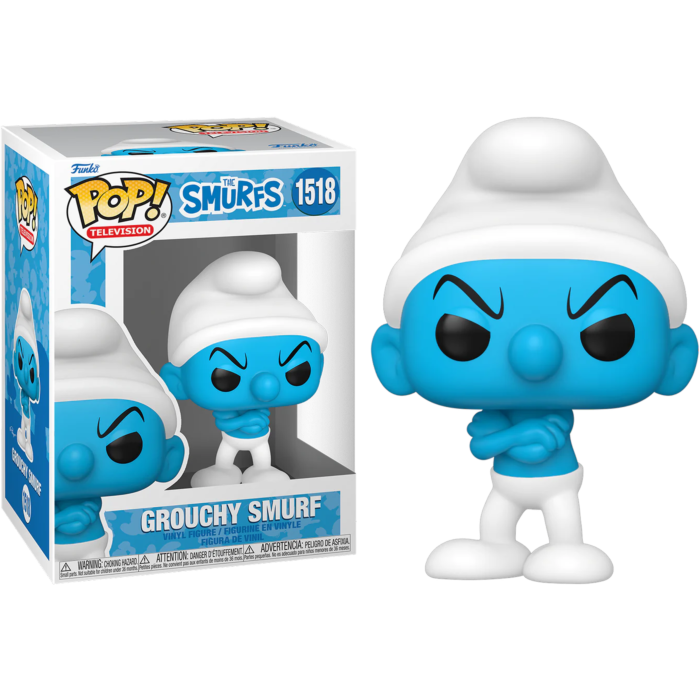 Funko Pop! The Smurfs (1981) - Grouchy Smurf #1518