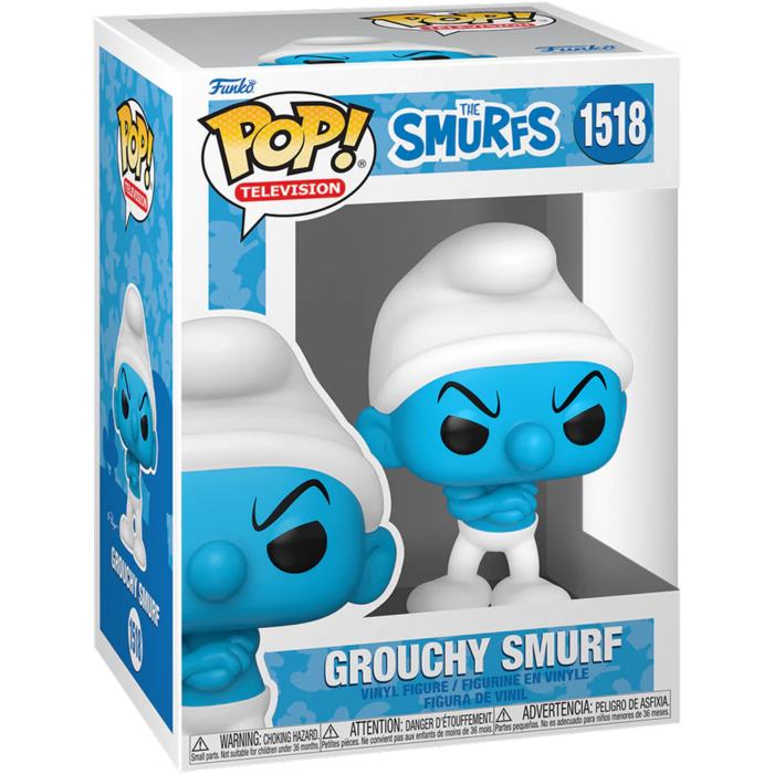 Funko Pop! The Smurfs (1981) - Grouchy Smurf #1518