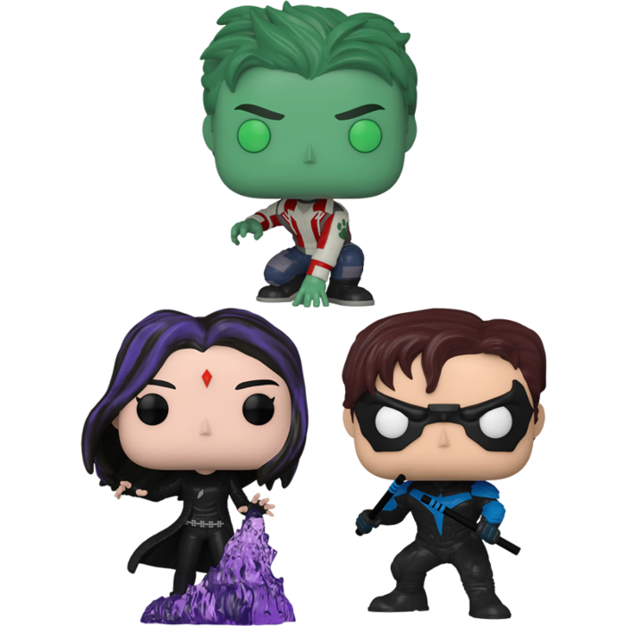 Funko Pop Titans 2018 Eponymous Bundle Set of 3