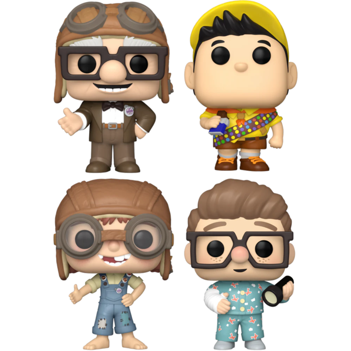 Funko Pop Up Wilderness Explorer Bundle Set of 4