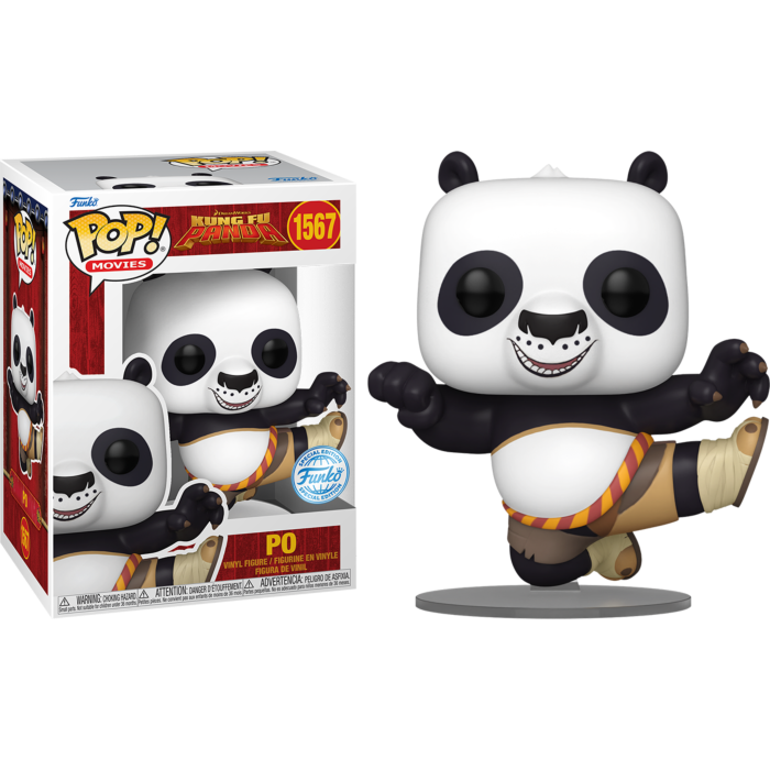 Funko Pop! Kung Fu Panda - Po 30th Anniversary DreamWorks #1567 - Chase Chance