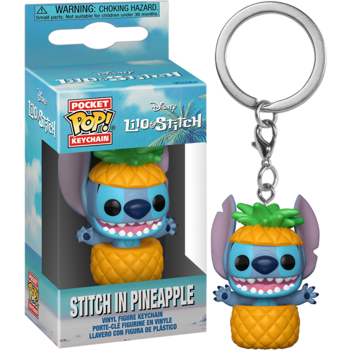 Funko Pocket Pop! Keychain - Lilo & Stitch - Stitch in Pineapple