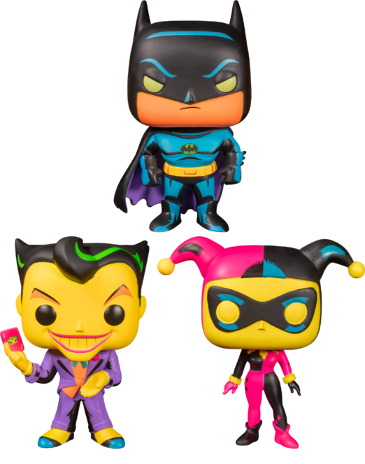 Funko Pop! Batman: The Animated Series - Harley Quinn Blacklight #371