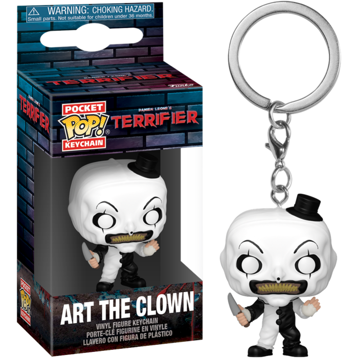 Funko Pop Keychain Art The Clown - Terrifier Schlüsselanhänger 11,76cm
