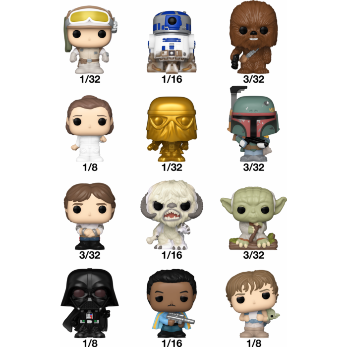 Funko Bitty Pop! Star Wars - Series 2 - Blind Bag (Single Unit) - Real Pop Mania