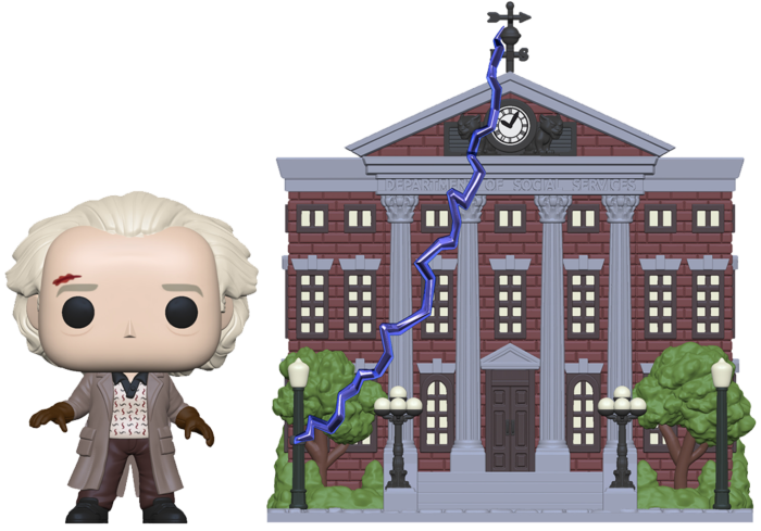 Funko Pop! Back To The Future - Dr. Emmett Brown with Clock Tower #15